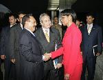 Almotamar Net - President Ali Abdullah Saleh met in Washington last night the US Secretary of State Condoleezza Rice. 
They discussed the situation in the Middle East, mainly the developments Palestine, Iraq, Somalia and the African Horn 