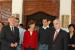 Almotamar Net - The German Foreign Minister Frank-WalterSteinmeier expressed his countrys thanks to president 
Ali Abdullah Saleh and the Yemeni government over the successful role which was made by security forces to release the German diplomat
