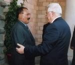 Almotamar Net - SANAA- Palestinian President Mahmoud Abbas, Abu Mazin,along with senior delegation left here on Monday after a visit for three days. 

During the visit, Abu Mazin held talks with president Ali Abdullah Saleh about the last developments in the Palestinian territories, in addition to the bilateral relations between the two brotherly countries
