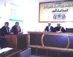 Almotamar Net - SANAA- At its session chaired by Judge Saeed al-Qatta, the Sanaa-based Penal Courts Appeal Division has passed a judgment on five people charged with forging money and possessing arms without license.  