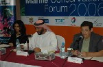 Almotamar Net - Over eighty experts including biologists, conservationists, researchers and government officials from the region will take part in a historic initiative to formulate the regions first joint marine conservation strategy focused on preservation of endangered marine turtles and coral reefs.
The four-day Marine Conservation Forum 2006 will be inaugurated tomorrow by Dr. Mohammad Saeed Al Kindi, UAE Minister of Environment and Water Resources. Leading marine conservation experts from the GCC, Iran and Yemen will attend the Forum in  Abu Dhabi. The Forum is being organized by EWS-WWF (Emirates Wildlife Society - World Wide Fund for Nature) under the patronage of the UAE Ministry of Environment & Water. 
