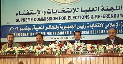 Almotamar Net - SANAA- The Supreme Commission for Elections and Referendum (SCER) reached an agreement with the political parties on signing a special statement for holding weapons-free elections, said Abdu al-Janadi, information officer at the SCER. 