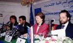 Almotamar Net - SANAA-Head of the European Election Observation Mission Baroness in Yemen Nicholson Winterbourne said the lections process held yesterday went on well and was peaceful in general but what is regrettable is that there were some cases of violence resulted in give deaths in election-related incidents