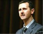 Almotamar Net - Bashar al-Assad, Syrias president, has said that a war with Israel cannot be ruled out as long as a lasting peace eludes the Middle East.

