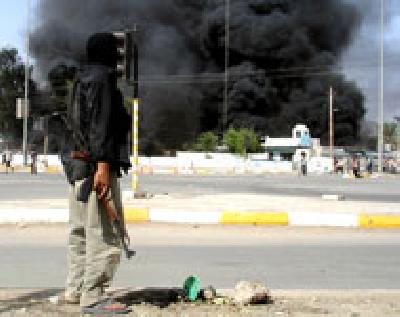 Almotamar Net - Calm has returned to the southern Iraqi city of Amara after two days of violent clashes between government security forces and Shia militia fighters.

