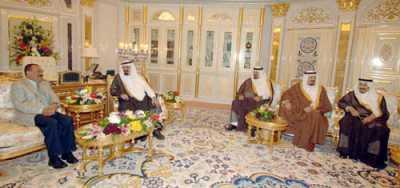 Almotamar Net - SANAA- President Ali Abdullah Saleh today left Riyadh to London after a short visit to the Kingdom where he met with King Abdullah Bin Abdul-Aziz and discussed final preparations for convening the donors conference scheduled in London Wednesday. 