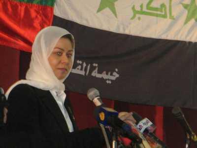 Almotamar Net - SANAA-Ms Raghad Saddam Hussein praised the courageous and noble stances of President Ali Abdullah Saleh and the Yemeni people, expressing her appreciation and pride of the great sentiments of the Yemeni people towards her father.