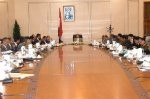Almotamar Net - The Yemeni cabinet approved Tuesday amendments draft of some articles of laws related to the woman, mentioning in its meeting today that the amendments  are meant for consolidating the women rights, safeguarding their  dignity, non-belittling of their  status and confirmation of dealing with the woman as being brothers of men and compose half of the society.   

