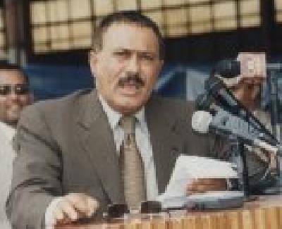 Almotamar Net - President Ali Abdullah Saleh has affirmed, Monday that Yemeni armed forces and security will not allow the terrorist elements tamper with security and stability in Saada.