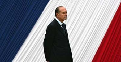 Almotamar Net - Jacques Chirac said farewell to an uncertain and divided France last night, which his critics accused him of tipping into decline. But after 40 years in politics, the president once described as a "bulldozer" and "killer" of rivals left France in suspense as to whether he would eventually give his support to his party opponent, Nicolas Sarkozy, who hopes to take over his job. 