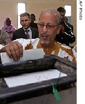 Almotamar Net - NOUAKCHOTT, Mauritania: No candidate garnered more than 50 percent in a vote widely seen as Mauritanias first truly free presidential ballot, forcing a runoff between the top two contenders later this month, according to partial results released Monday.