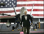 Almotamar Net - Vice President Cheney, visiting a U.S. aircraft carrier in the Persian Gulf, vowed Friday  to prevent Iran from acquiring nuclear weapons and "dominating" the region, and he pledged that U.S. forces would keep open the sea lanes that carry about 20 percent of the worlds oil trade.