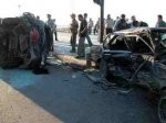 Almotamar Net - Three passengers died and 7 others injured in a car accident took place at the entrance of Sanaa at 1:30 pm on Thursday. 