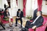 Almotamar Net - President Ali Abdullah Saleh described Tuesday his talks with his French counterpart Nicolas Sarkozy as fruitful and valuable and pouring in enhancement of the relations of cooperation and friendship of the two countries. 