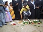 Almotamar Net - Two Spanish journalists participating in the "Good Word Tent" festival held in Mareb Sunday said they had formed an excellent impression from the Yemenis towards the Spanish tourists who were killed in the terrorist event nearby Balqis temple last Monday. 