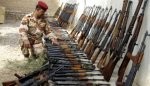 Almotamar Net - A security source said Sunday that police forces had seized 100 pieces of weapons in a new campaign of capturing unlicensed weapons began  Sunday in fie Yemeni governorates. 