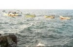 Almotamar Net - Yemens Coast Guard arrested lately 5 Egyptian fishing boats prior to their illegal practicing fishing operation inside the regional waters. On the other hand three of ten Egyptian fishing boats left Yemeni coasts while carrying out legal fishing since the late of last February. 