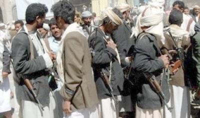Almotamar Net - Local sources in Aljawf governorate told almotamar.net that Secretary General of the governorate local council Abdulwahab Bin Ali Al-Dhamin met martyrdom on Wednesday with three of his companions and four others were wounded in an ambush set for them by unidentified gunmen on the road while returning from Al-Zahir district. 
