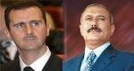 Almotamar Net - President Ali Abdullah Saleh has sent a telegram of condolences to the Syrian President Bashar al-Assad on victims of the terrorist act that happened in Damascus on Saturday morning, causing tens of innocent victims. 