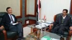 Almotamar Net - The Japanese ambassador to Yemen Masakazu Toshikage on Tuesday expressed his government readiness to offer different aspects of support for improvement of the infrastructure of Yemeni Coast Guard forces and development of its performance.