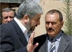 Almotamar Net - President Ali Abdullah Saleh made on Monday a telephone call with head of the Hamas Political Bureau in Syrias capital, Damascus, Khalid Mashal. 
