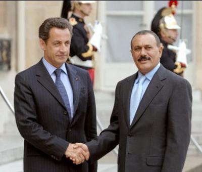 Almotamar Net - French President Nicolas Sarkozy has on Friday praised what tie Yemen and France of distinguished relation based on trust and partnership, affirming Frances desire for enhancing these relations at different levels. 