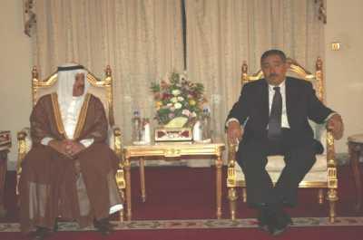 Almotamar Net - Yemeni-Bahraini talks were held in Sanaa on Wednesday, co-chaired by Chairman of Yemens Shura Council Abdul-Aziz Abdul-Ghani and the Speaker of Bahrains Shura Council Ali Ben Saleh Al Saleh. 