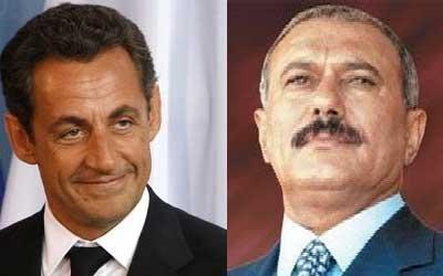 Almotamar Net - President Ali Abdullah Selah sent on Tuesday a letter of consolation to his French counterpart Nicolas Sarkozy over the victims of the Yemeni airliner crash. 