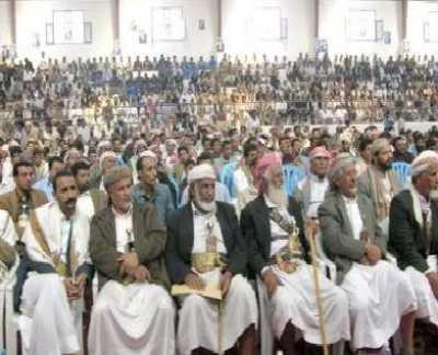 Almotamar Net - The tribes of Al-Damashqa and Al Hafrin in Mareb governorate affirmed on Saturday their stand by the political leadership, the government and armed forces and security in their strong confrontation with the elements terror and sabotage. 