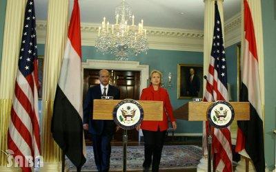 Almotamar Net - Yemen Foreign Minister Dr Abu Bakr al-Qirbi discussed in Washington with his US counterpart Hillary Clinton the two countries bilateral relations and ways of enhancing and developing them. 