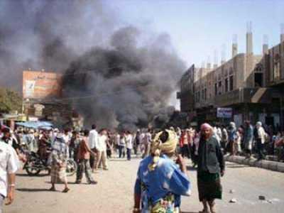 Almotamar Net - Seven soldiers, three students and a teacher have been injured in separate aggressions committed by elements of the movement against schools and trade shops in the centre of Al-Dhalie city, Yemen on Monday. 