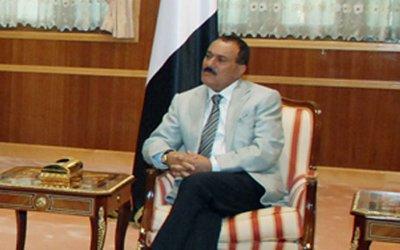 Almotamar Net - President Ali Abdullah Saleh met on Monday with Advisor to the French President for National Security, Chief of Foreign Security and Chief of Internal Security. 