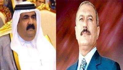 Almotamar Net - President Ali Abdullah Saleh telephoned on Tuesday Qatars Emir Hamad Bin Khalifa Al Thani, and the two leaders discussed the bilateral relationship and regional and international developments. 