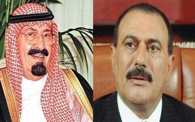 Almotamar Net - President Ali Abdullah Saleh received here on Sunday a phone call form King Abdullah bin Abdulaziz Al Saud of Saudi Arabia.