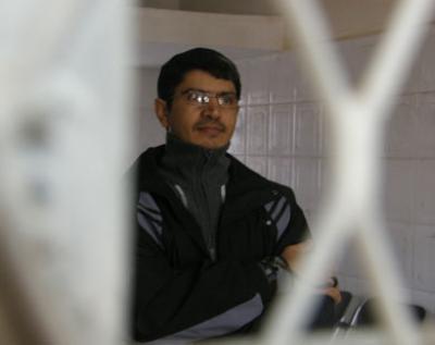 Almotamar Net - The Specialized Penal court in Yemen on Tuesday ruled imprisonment of journalist Abdul Illah Shaie for five years after convicting him of dealing with al-Qaeda organisation and picturing sensitive areas and security installations and sending them to al-Qaeda. 