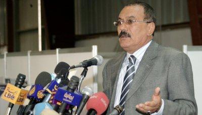 Almotamar Net - President Ali Abdullah Saleh has reiterated keenness to keep the nation away from unrest and chaos, and to transfer power peacefully.