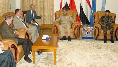 Almotamar Net - Sanaa-Chief of General Staff, Major General Ahmed Ali al-Ashwal met on Thursday US Assistant Secretary of Defense Michael G. Vickers. 

