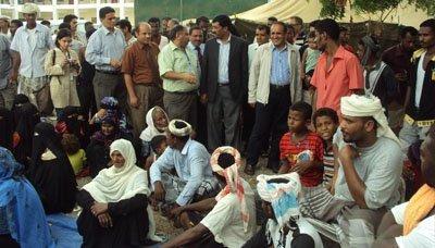 Almotamar Net - Foreign Minister Abu Bakr al-Qirbi called Monday brotherly and friendly governments and donors to present more aid for the Internally Displaced Persons (IDPs) in Yemen.
