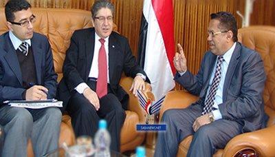 Almotamar Net - Sanaa- Minister of Telecommunication and Information Technology (MTIT) ,  Dr Ahmmed Obeid Bin Dagher held meeting  , here, on  Monday , with Mr  Fadhli Chorman . the Turkish ambassador in Yemen. The meeting discussed several issues regarding to the bilateral relations between the two brotherly countries and the ways of enhancing them , particularly in Telecommunication sector and Information Technology.

At the meeting  , Dr Bin Dagher confirmed the importance of activating the cooperative protocols and agreements signed between the two countries in various fields that serve the mutual interests. 

The minister highlighted that the Turkish government has serious interest and ready to work in cooperative projects that proved in  shared work  with Turkish Government  and the implementation of  studies for e-government project, which will allow Yemen to take best used of the Turkish experience in telecommunication sector in general.

From his part, the Turkish ambassador , Mr Fadhli .expressed his countrys keenness to support  all efforts that strengthen the bilateral relations between  the two countries to push the mutual cooperation further in various fields including infrastructure development and information technology which will help Yemeni Government to achieve e-government project.
