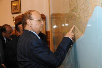 Almotamar Net - President Abdu Rabbu Mansour Hadi launched on Sunday the digital map project for whole Yemen as a strategic project would serve all fields of development. 

The digital map would include the fields of health, education, agriculture and security along with a different range of services. 
