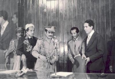 المؤتمر نت - رئيس الجمهورية اثناء تاديته اليمين الدستورية 