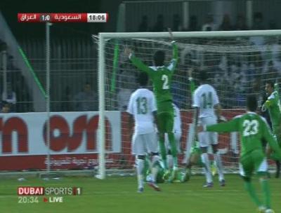 المؤتمر نت - فاز منتخب العراق على نظيره السعودي بهدفين دون رد  في المباراة التي جمعتهما ضمن منافسات المجموعة الثانية التي تضم إلى جانبهما كلا من اليمن والكويت ضمن بطولة كاس خليجي 21 المقامة في البحرين.
