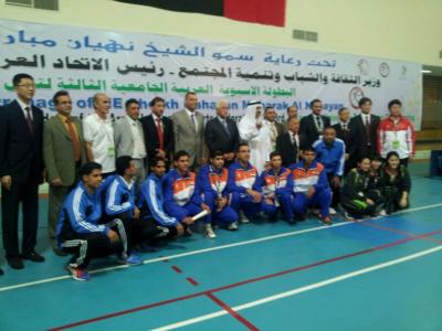 المؤتمر نت - حقق منتخب جامعة صنعاء أول ميدالية فضية بحصوله على المركز الثاني (فرقي) في البطولة العربية الآسيوية الثالثة لتنس الطاولة للجامعات والتي أقيمت في أبو ظبي،