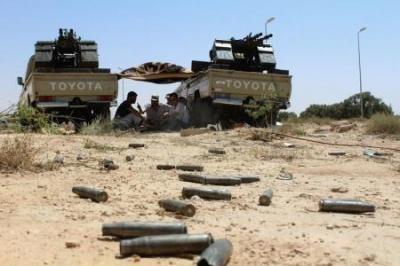  القوات الليبية تسيطر على ميناء سرت 