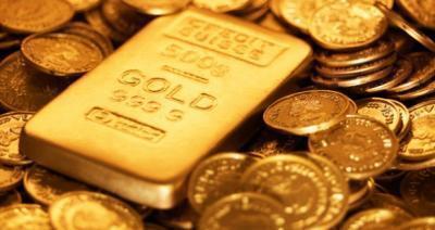 ارتفاع اسعار الذهب مع تراجع الدولار 