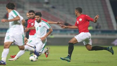 المؤتمر نت - أنهى المنتخب الوطني الأول مشواره في منافسات كأس خليجي 24 لكرة القدم ضمن المجموعة الأولى بنقطة يتيمة اثر تعادله السلبي أمام نظيره العراقي في اللقاء الذي جمعها مساء اليوم على ملعب عبد الله بن خليفة بنادي الدحيل ضمن الجولة الثالثة والأخيرة