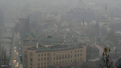تلوث هواء خطير تعاني منه العاصمة	 