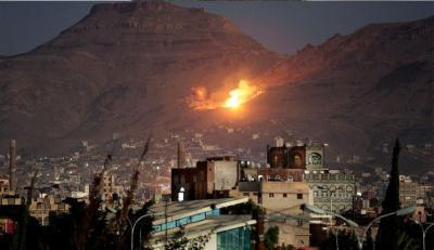 طيران العدوان يعاود قصفه على  صنعاء	 