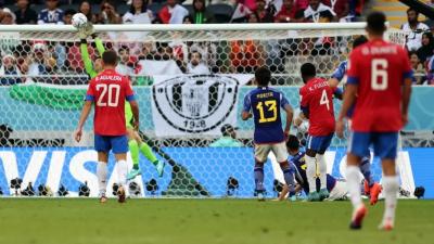 المؤتمر نت - فاز المنتخب الكوستاريكي على نظيره الياباني بهدف دون رد، في المباراة التي جمعتهما اليوم على ملعب أحمد بن علي ضمن منافسات الجولة الثانية للمجموعة الخامسة في مونديال قطر 2022