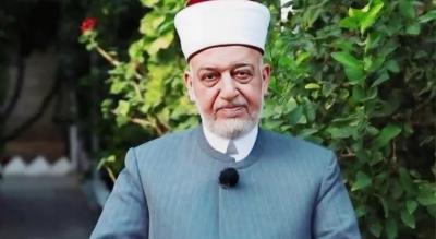المؤتمر نت - استشهاد خطيب المسجد الأقصىی الشيخ يوسف سلامة بغارة صهيونية